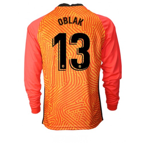 Atlético Madrid Fodboldtrøjer Jan Oblak 13 Målmand 2020/21 M003 Langærmet Atlético Madrid Fodboldtrøjer Jan Oblak 13 Målmand 2020/21 M003 Langærmet